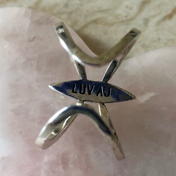 The Petal Pointe Cross Ring in Silver Ox
Luv AJ - Picture 9 of 9